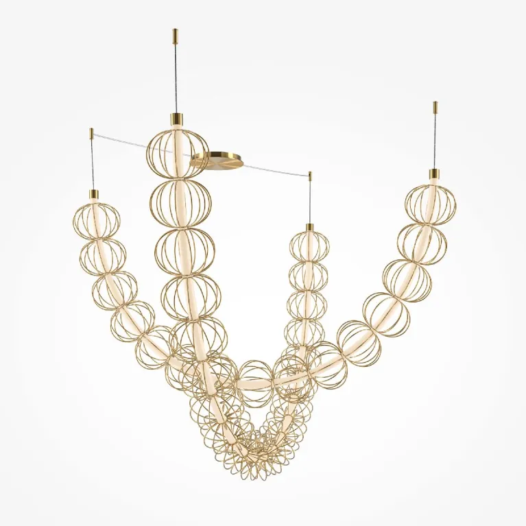 Подвесная люстра Maytoni Golden Cage MOD216PL-L55G3K в Нижнем Новгороде