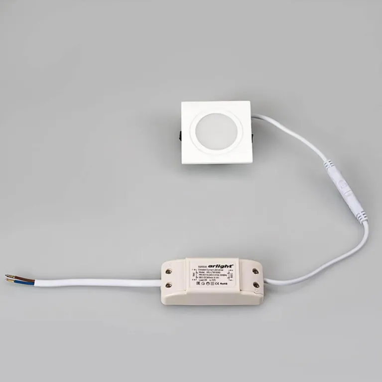 Мебельный светодиодный светильник Arlight LTM-S60x60WH-Frost 3W White 110deg 020763 в Нижнем Новгороде
