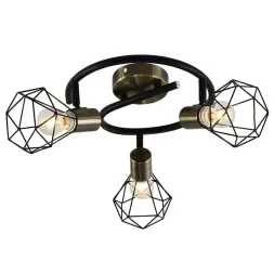 Спот Seven Fires Keri SF4710/3CA-AB-BK Спот Seven Fires Keri SF4710/3CA-AB-BK