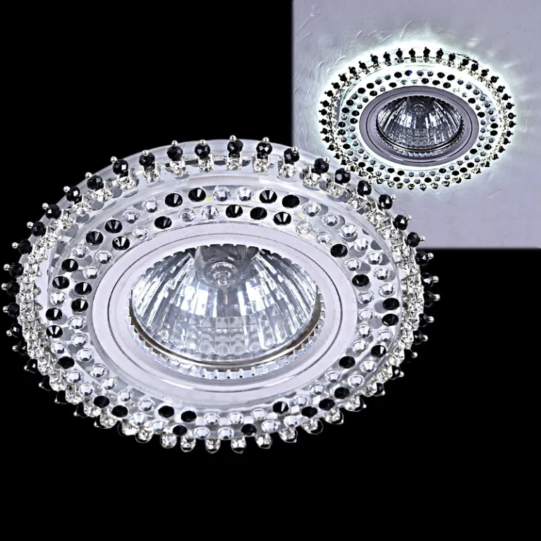 Встраиваемый светильник Reluce 59502-9.0-001MN MR16+LED3W BK в Нижнем Новгороде