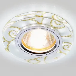 Встраиваемый светодиодный светильник Ambrella light Led S231 WH/G