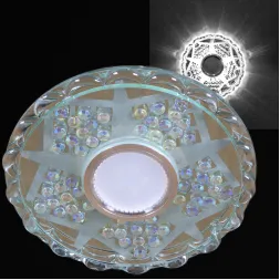Встраиваемый светильник Reluce 62060-9.0-001PL MR16+LED5W CL+RNB