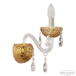 Бра Bohemia Ivele 5417B/1/165 G Amber/M-1F