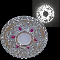 Встраиваемый светильник Reluce 62097-9.0-001PL MR16+LED5W CL+PP