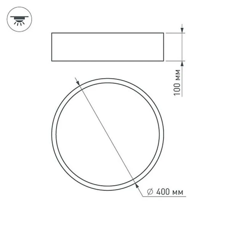 Трековый светодиодный светильник для магнитного шинопровода Arlight Mag-Laser-45-L480-27W Warm3000 0 в Нижнем Новгороде