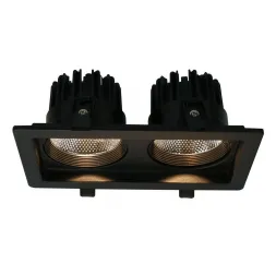 Встраиваемый светодиодный светильник Arte Lamp Privato A7007PL-2BK
