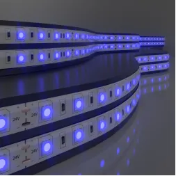 Светодиодная лента Elektrostandard 24V 14,4W 60Led 5050 IP20 синий, 5м 4690389167720