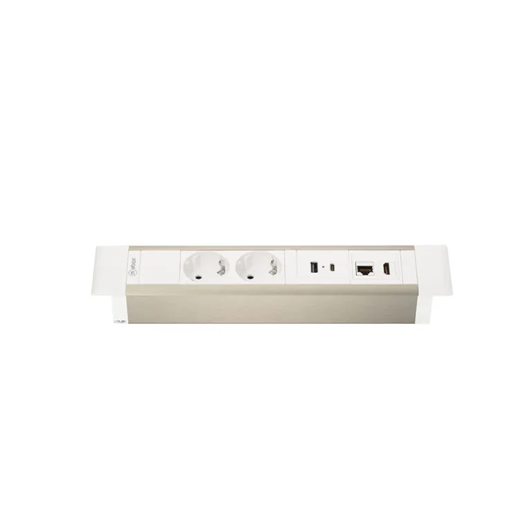 Блок розеток 41T (2 секции, USB + type C + RJ45 + HDMI) Mebax 00-00002594 в Нижнем Новгороде