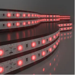 Светодиодная лента Elektrostandard 24V 14,4W 60Led 5050 IP65 красный, 5м 4690389167775
