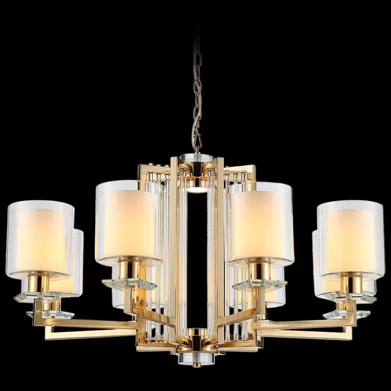 Подвесная люстра Illumico IL6201-8P-27 GD в Нижнем Новгороде