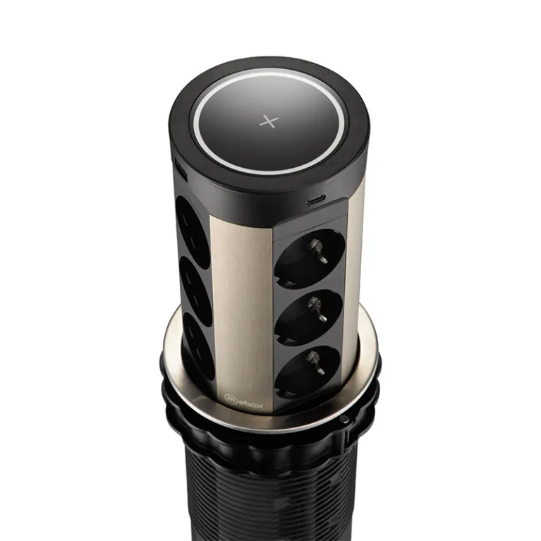 Блок розеток 17 (12 секций и USB type A+C) Mebax 00-00002599 в Нижнем Новгороде
