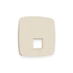 Лицевая панель для компьютерной/телефонной розетки RJ-45/RJ-11 Ambrella Volt Omega OP3320