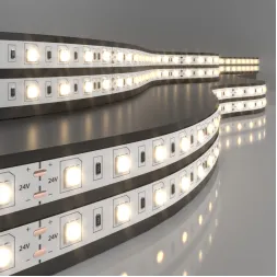 Светодиодная лента Elektrostandard 24V 14,4W 60Led 5050 IP20 теплый белый, 5м 4690389167652