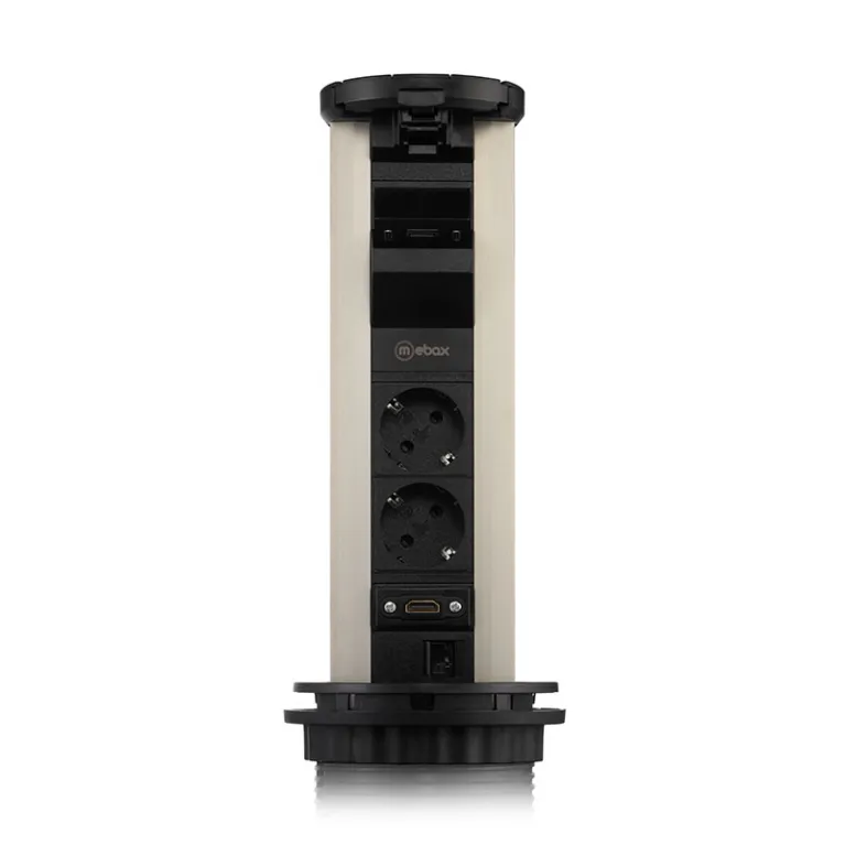 Блок розеток 12J (2 секции, USB type A+C + RJ45 + HDMI) Mebax 00-00002597 в Нижнем Новгороде
