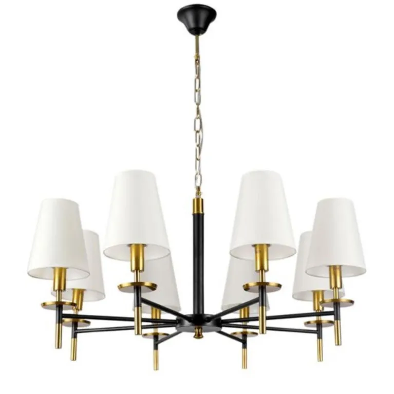 Подвесная люстра Arte Lamp Riccardo A4075LM-8BK в Нижнем Новгороде