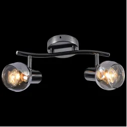 Спот Reluce 05958-0.8-02 PEARL BK (DARK CHROME)