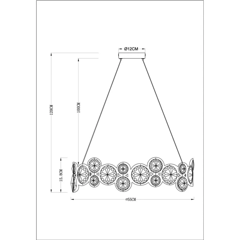 Подвесная люстра Arte Lamp Sarah A1062SP-6CC в Нижнем Новгороде
