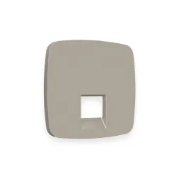 Лицевая панель для компьютерной/телефонной розетки RJ-45/RJ-11 Ambrella Volt Omega OP3720
