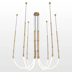 Подвесной светодиодный светильник Lussole Loft BEND LSP-7071