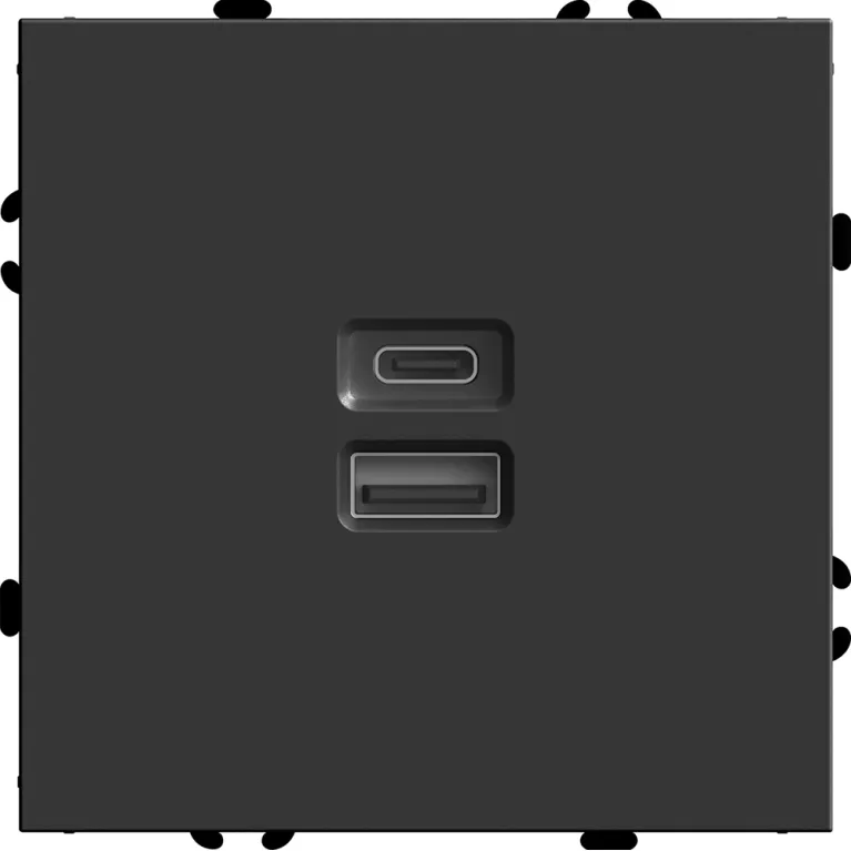 Розетка 2-местная USB + Type C Stekker RST10-5115-05 Эмили 49853 в Нижнем Новгороде