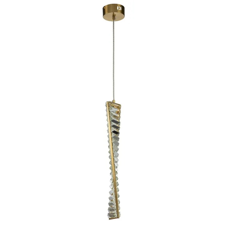 Подвесной светодиодный светильник Indigo FRIZZANTE 12015/1P Brass V000043L в Нижнем Новгороде
