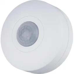 Датчик движения SNS-M-02 6m 2,2-4m 1200W IP20 360 Белый 4690389031977