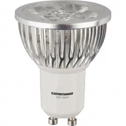 Лампа светодиодная GU10 5W 6500K прозрачная 4690389054297