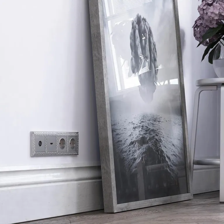 Рамка Werkel Antik на 4 поста матовый хром WL07-Frame-04 4690389145698 в Нижнем Новгороде