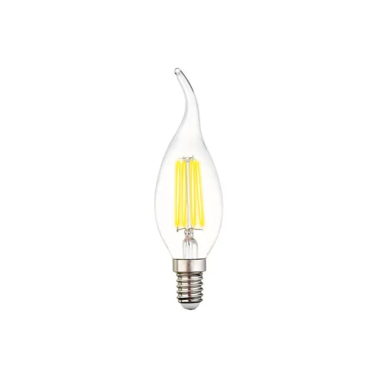 Лампа светодиодная филаментная Ambrella light E14 6W 3000K прозрачная 202214 в Нижнем Новгороде