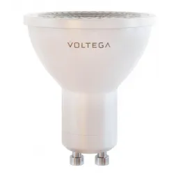 Лампа светодиодная Voltega GU10 7W 4000К прозрачная VG2-S1GU10cold7W 7061