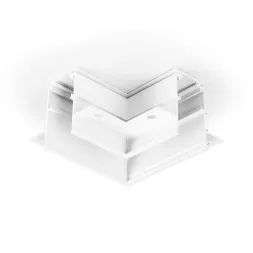 Коннектор L-образный для встраиваемого шинопровода Ambrella light Track System Magnetic GL3352