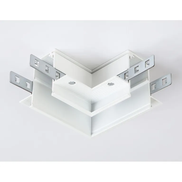 Коннектор L-образный для встраиваемого шинопровода Ambrella light Track System Magnetic GL3352 в Нижнем Новгороде