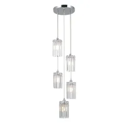Каскадная люстра Moderli Levi V10756-5P