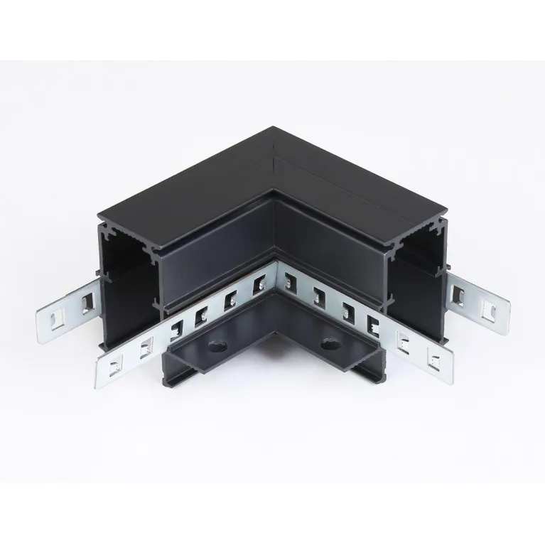 Коннектор L-образный для встраиваемого шинопровода Ambrella light Track System Magnetic GL3354 в Нижнем Новгороде