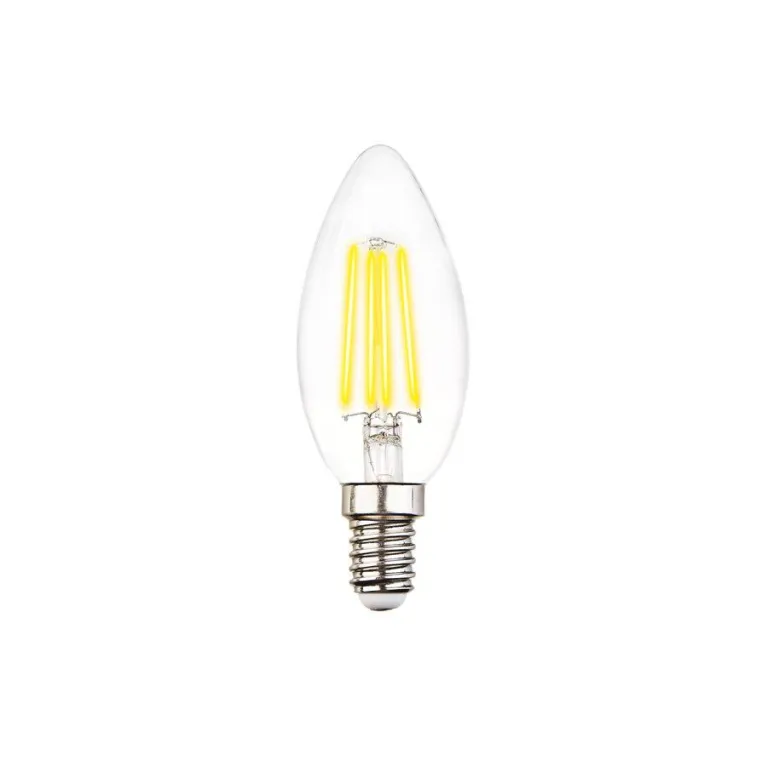 Лампа светодиодная филаментная Ambrella light E14 6W 4200K прозрачная 202115 в Нижнем Новгороде
