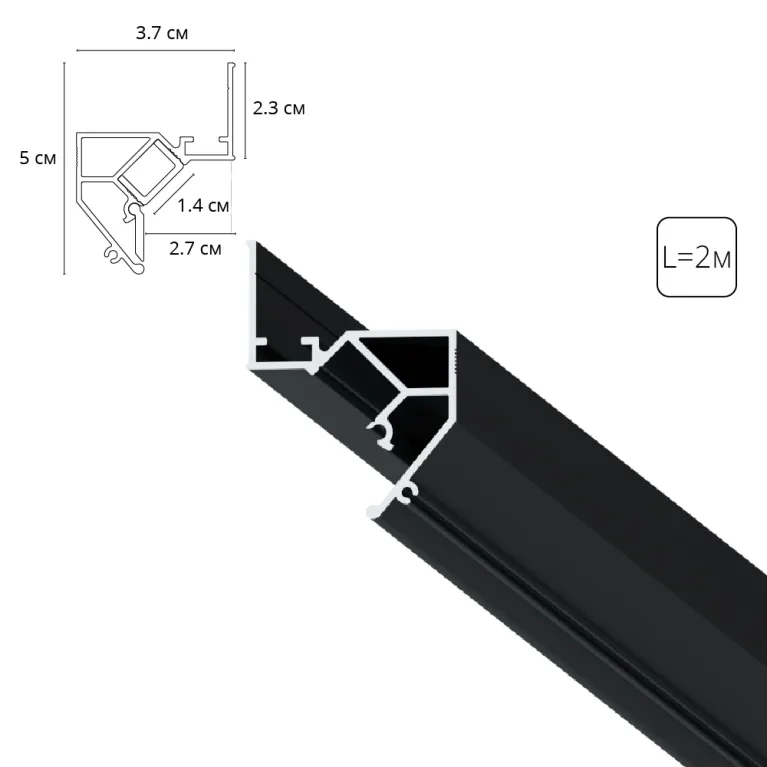 Теневой профиль под натяжной потолок Arte Lamp Gap A680206 в Нижнем Новгороде