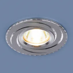 Встраиваемый светильник Elektrostandard 2002 MR16 HL/SL графит/cеребро 4690389059704