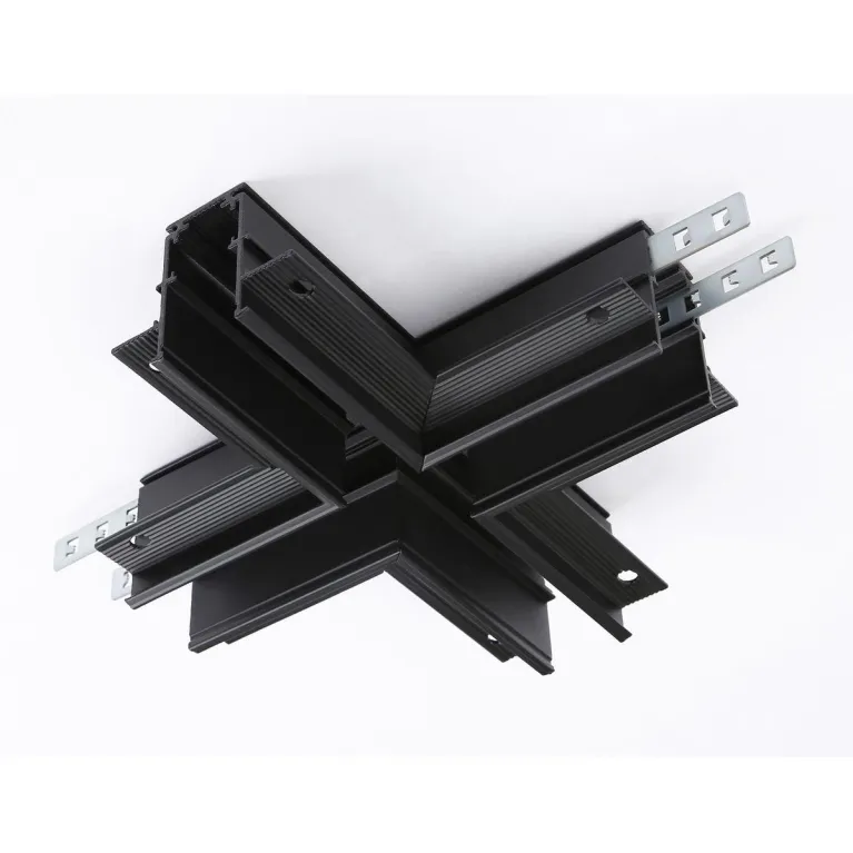 Коннектор X-образный для встраиваемого шинопровода Ambrella light Track System Magnetic GL3358 в Нижнем Новгороде