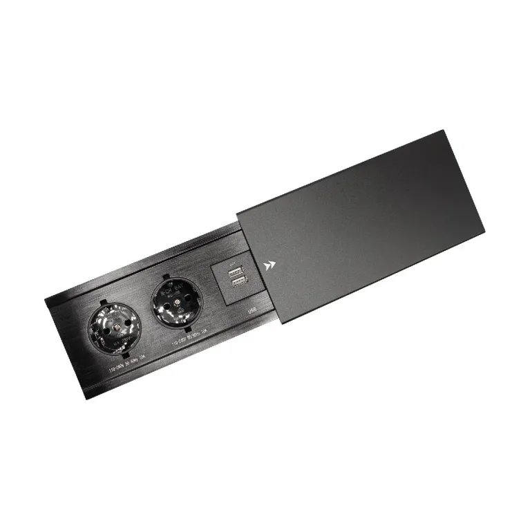 Блок розеток JX (Slide Top) (2 секции + 2 USB с кабелем питания) Mebax 00-00002889 в Нижнем Новгороде