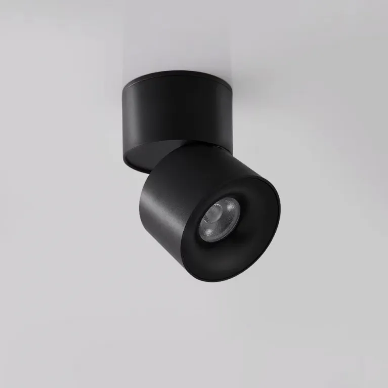 Накладной спот iLedex Metrica 115-12W-D70-4K-55DG-BK в Нижнем Новгороде