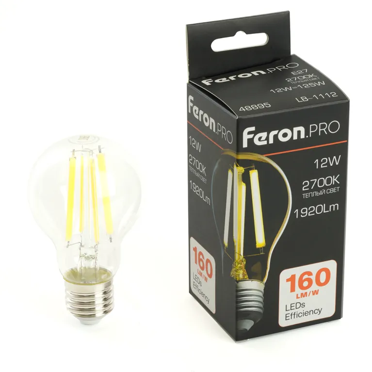 Светодиодная лампа Feron LB-1112 E27 12W 2700K 48895 в Нижнем Новгороде