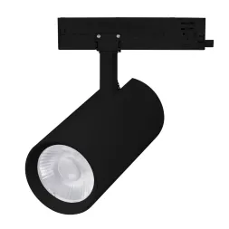 Трековый трехфазный светильник Arlight LGD-GERA-4TR-R90-30W Day4000 (BK, 55 deg, 230V) 055132