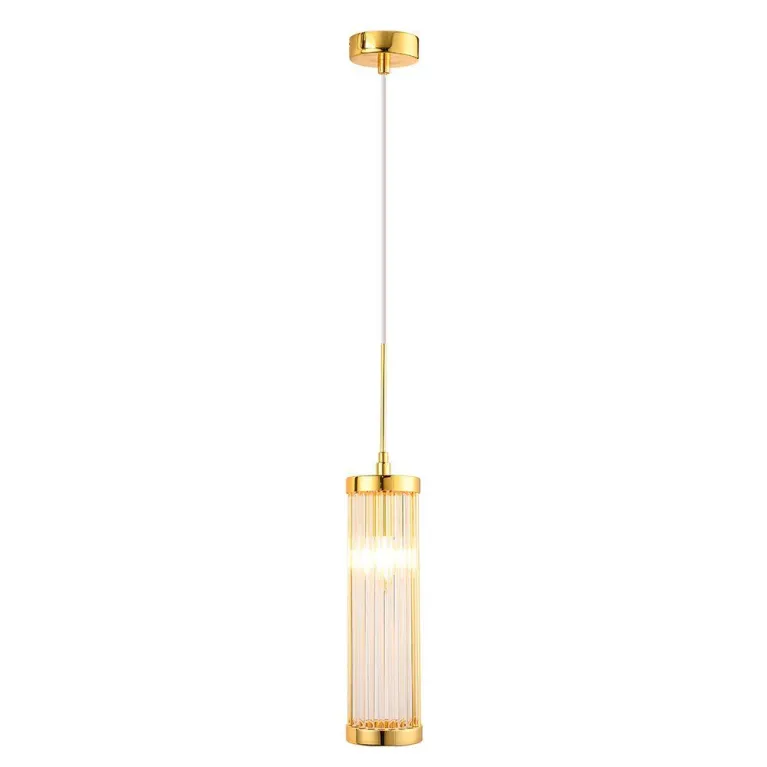 Подвесной светильник Crystal Lux Tadeo SP1 D100 Gold/Transparente в Нижнем Новгороде