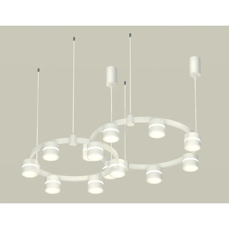 Комплект подвесного светильника Ambrella Light Techno Ring XR92081001 (A9208x2, C9236, C9231, N8444) в Нижнем Новгороде