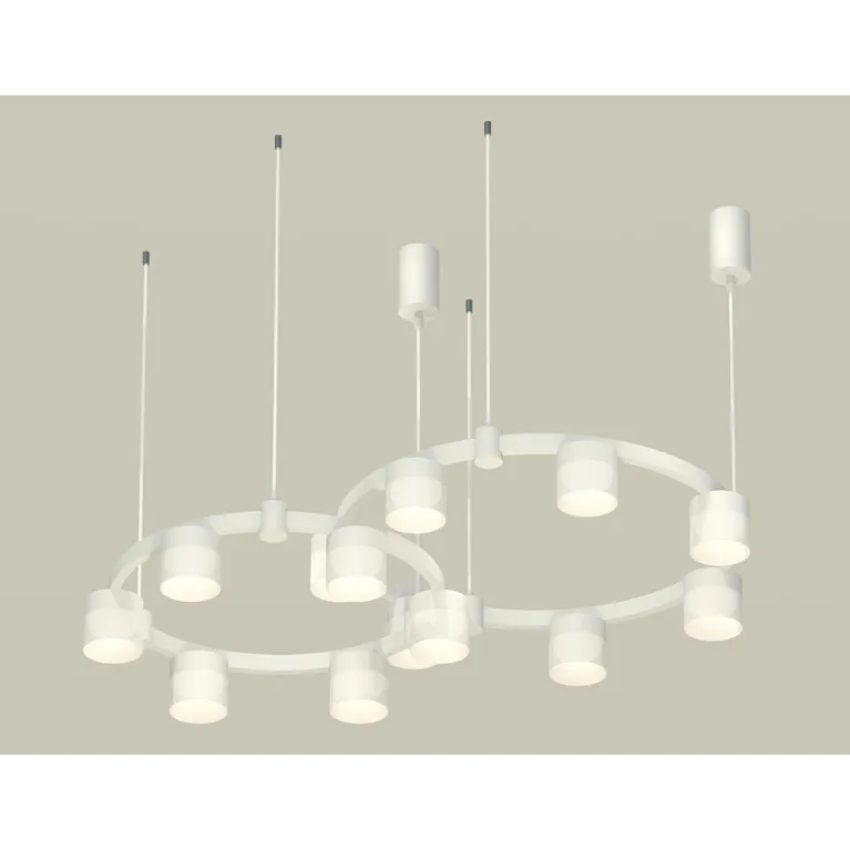 Комплект подвесного светильника Ambrella Light Techno Ring XR92081002 (A9208x2, C9236, C9231, N8402) в Нижнем Новгороде