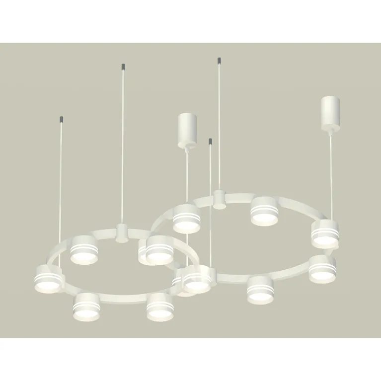 Комплект подвесного светильника Ambrella Light Techno Ring XR92081005 (A9208x2, C9236, C9231, N8477) в Нижнем Новгороде