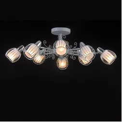 Потолочная люстра Natali Kovaltseva OSLO 81041-8C STAIN GRAY