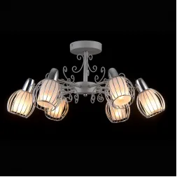Потолочная люстра Natali Kovaltseva OSLO 81041-6C STAIN GRAY