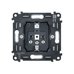 Механизм розетки с/з на винтовых зажимах Ambrella Volt Quant VM141