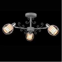 Потолочная люстра Natali Kovaltseva OSLO 81041-3C STAIN GRAY